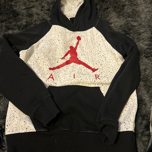 Jordan Other - Nike Air Boys Black and White Hoodie